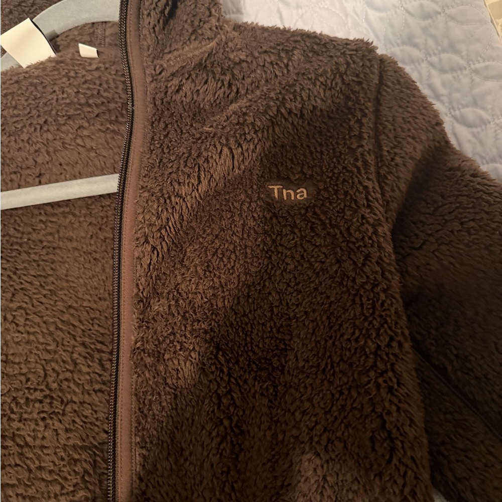 TNA Chocolate Teddy Jacket - Picture 2 of 3